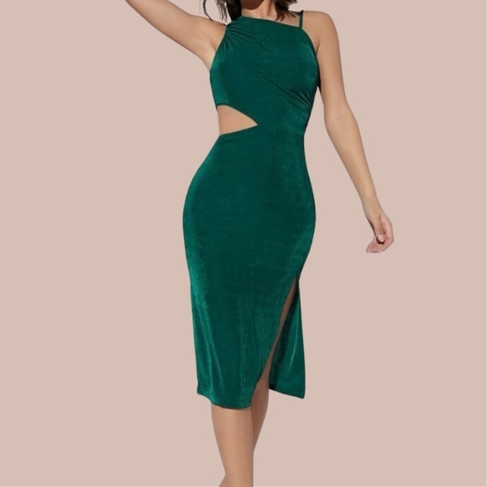 SHEIN Green Dress - Picture 1 of 4